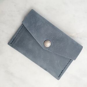PLG Portland Leather Goods Mini Envelope Color Storm